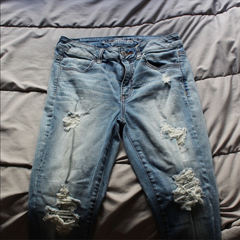 AE High Rise Jegging Crop